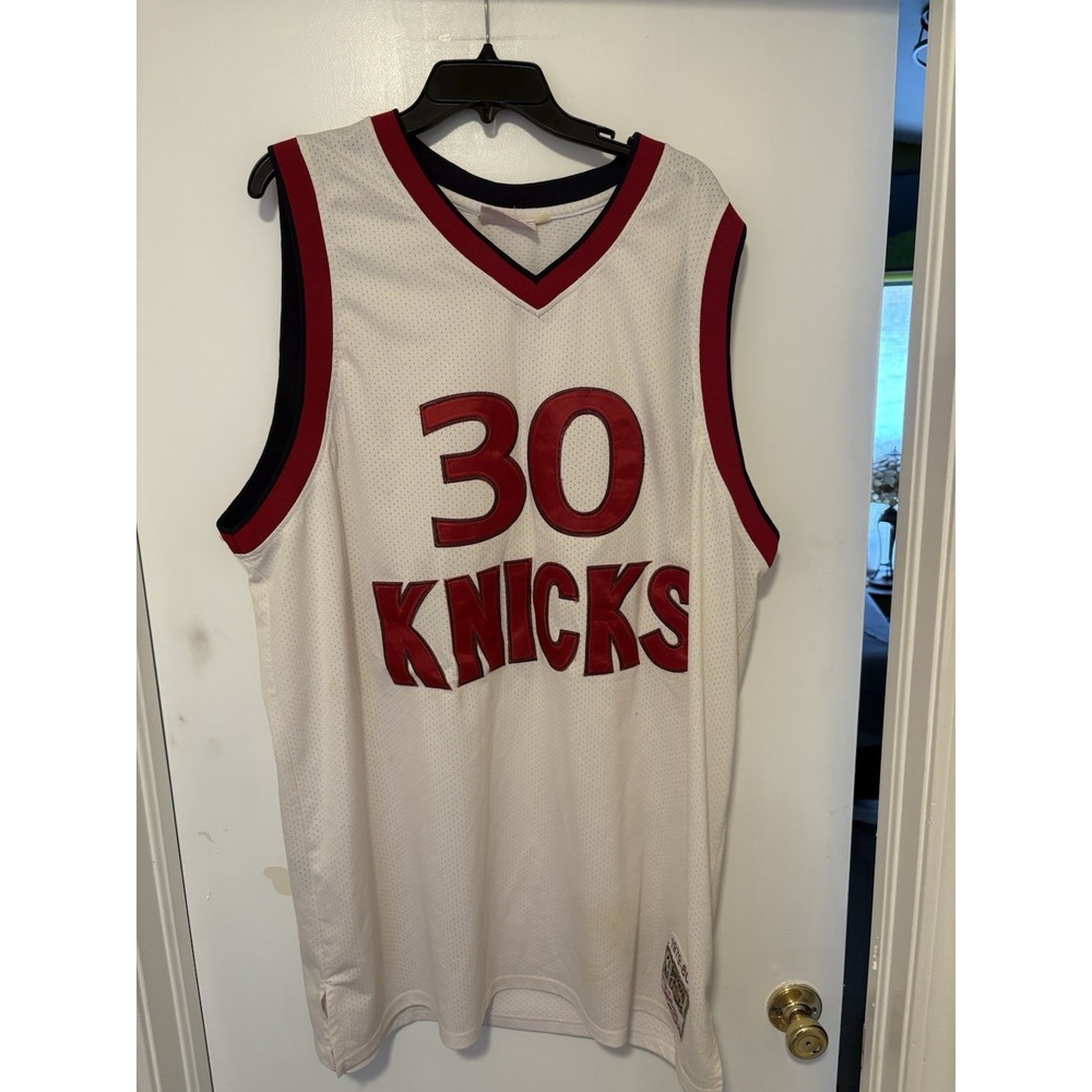 NEW YORK KNICKS KING MITCHELL AND NESS NBA JERSEY Size 60